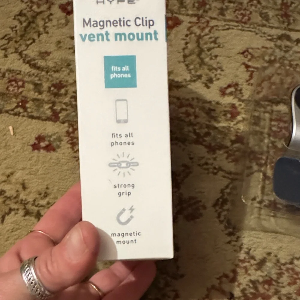 Hype Gray Magnetic Phone Mount